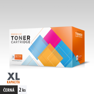 Toner TN-2010 černý 2ks - kompatibilní - pro Brother