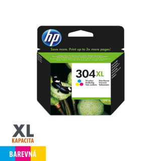 Originální inkoustová kazeta HP č.304XL barevná